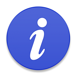 Info "I" Logo