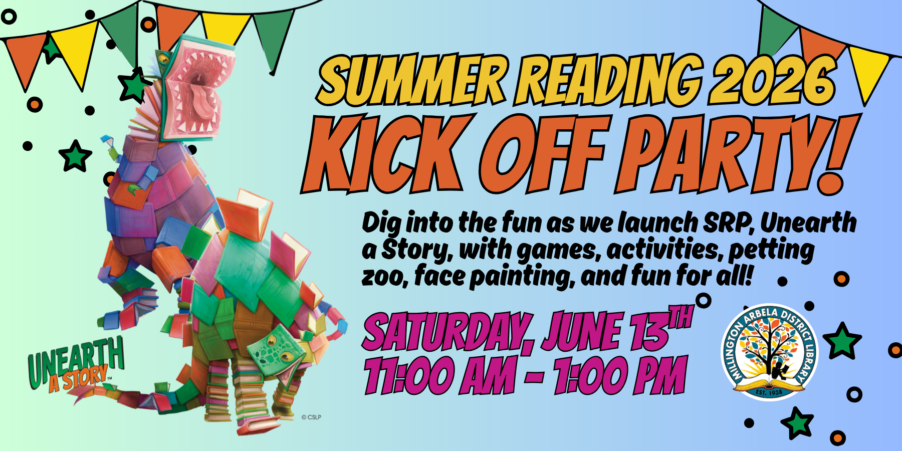 Summer Reading kickoff party!