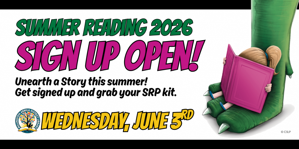🦖Summer Reading SIGN UP OPENS!