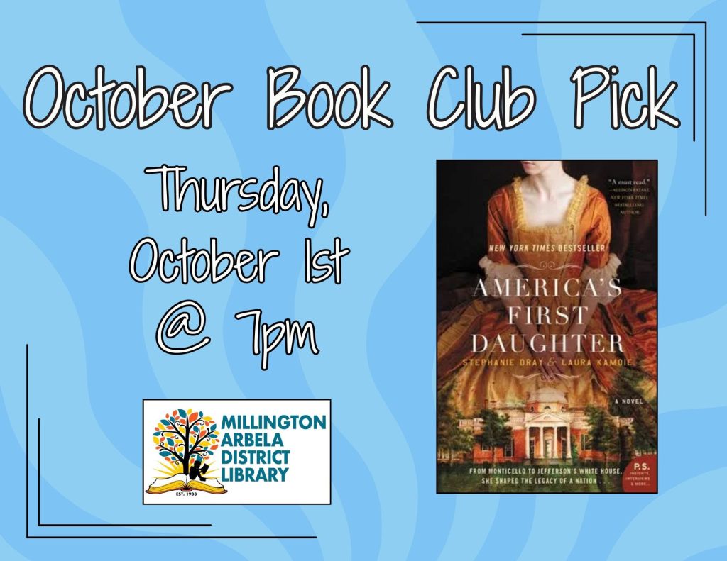 📚October Book Club: America\'s First Daughter