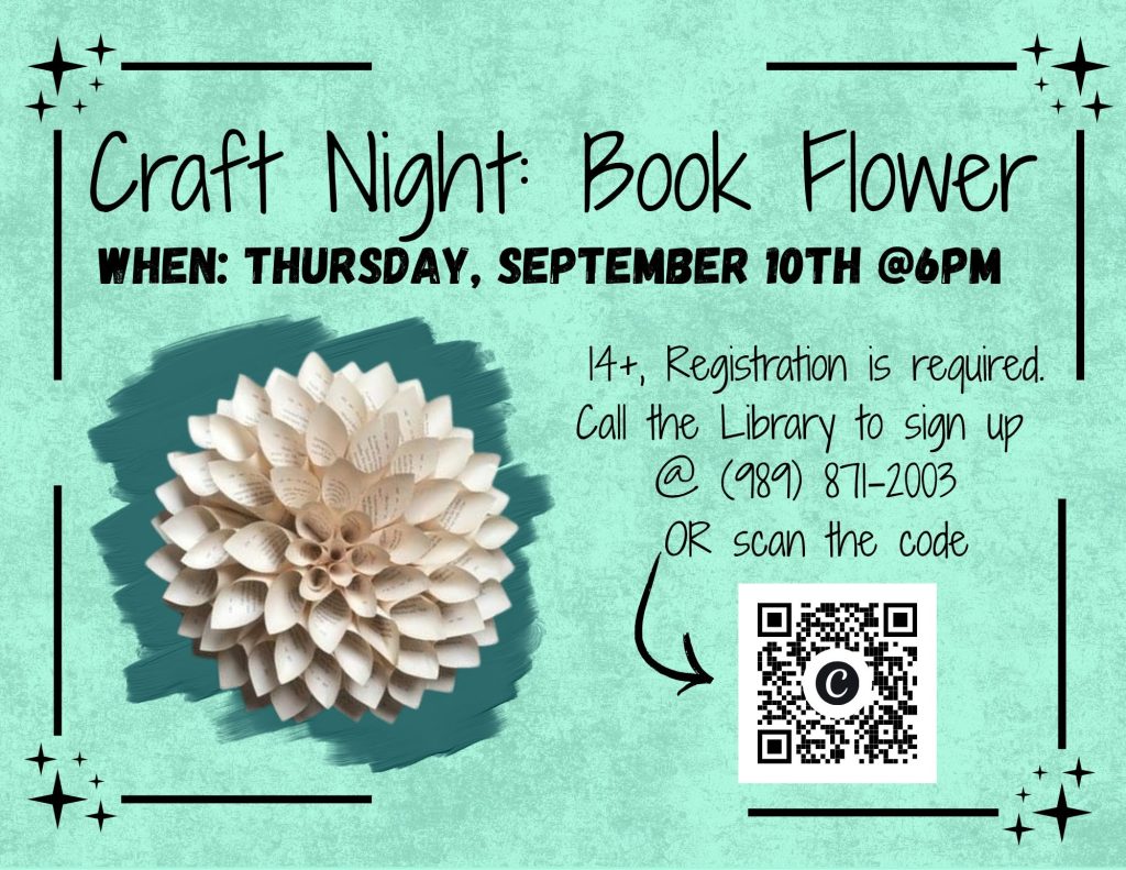 🌼Craft Night: Book Flower